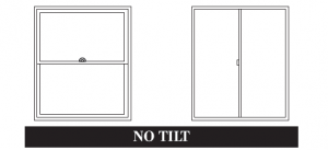 Window Type, No Tilt In